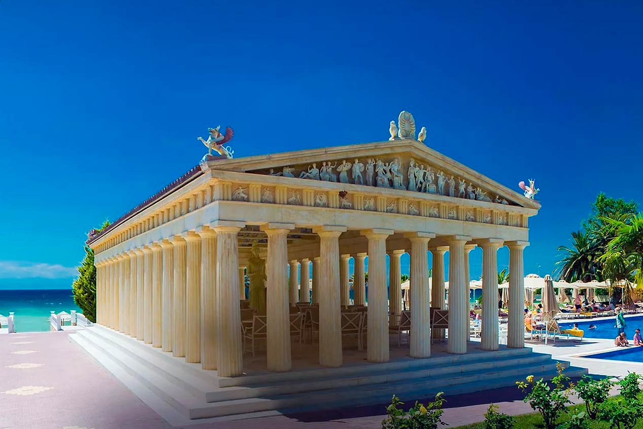 Potidea Palace. Халкидики. Греция